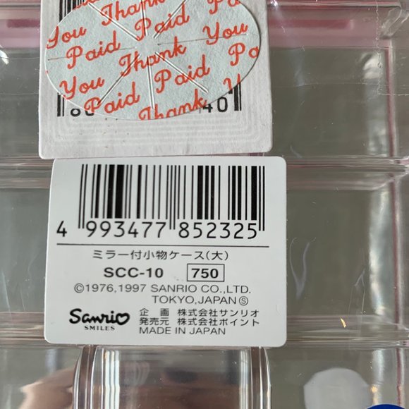 HELLO KITTY MIRROR ORGANIZER COMPACT CARRY - Picture 3 of 3